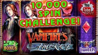 • HOLIDAY HORROR! • THE PATH TO 10,000 SPINS ON VAMPIRE'S EMBRACE • WMS G+ Deluxe