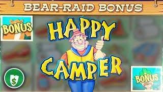 Happy Camper slot machine, Bear Raid Bonus