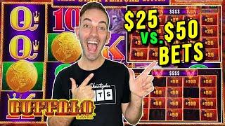 When $25 Bets don't work, try $50 Bets?!