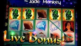 Live Bonus on Jade Monkey ( 2 Bonuses) 5c WMS Slots
