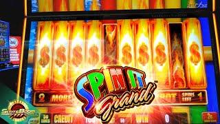 SPIN IT GRAND LIVE JACKPOTS & BONUS!!! BIG WIN !!!! on ARISTOCRAT CASINO SLOTS