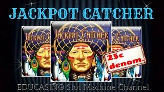 •• Jackpot Catcher • Bonus Win!! •25c denom.• By Aristocrat Slots