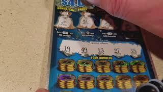 NEW GAME! $30 SCRATCH OFF TICKET. $4,000,000 MEGA BUCKS FROM MICHIGAN LOTTERY
