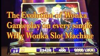 WONKA COLLECTION - Gameplay on every single Willy Wonka Slot Machine