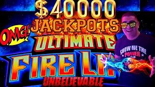 $40,000 Handpay Jackpots On Ultimate Fire Link Slots - ★ Slots ★ FANTASTIC JACKPOTS COMPILATION