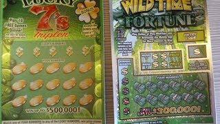 Playing TWO $5 Scratch Off Lottery Tickets from Michigan