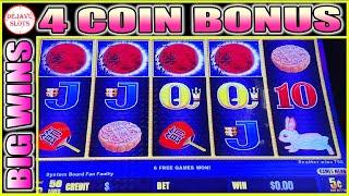 BIG WINS! I PUT $400 FREE PLAY IN AUTUMN MOON DRAGON LINK SLOT MACHINE HERE'S WHAT HAPPENED