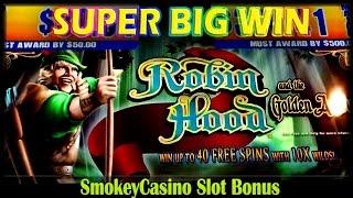 ROBIN HOOD and the Golden Arrow SUPER BIG WIN - WMS