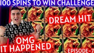 ⋆ Slots ⋆OMG IT HAPPENED - Biggest Jackpot During 100 Spins To Win Challenge | Epiosde-7