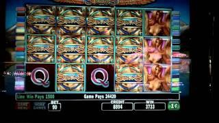 Sirens slot machine line hit at Sands Casino