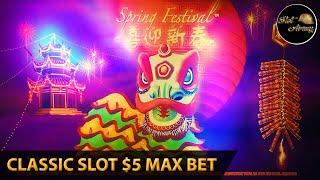 ⋆ Slots ⋆️SPRING FESTIVAL MAX BET $5 BONUS⋆ Slots ⋆️OLD CLASSIC ARISTROCAT GAME WITH HUGE POTENTIAL 