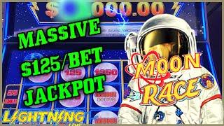 HIGH LIMIT Lightning Link Moon Race MASSIVE HANDPAY JACKPOT $10K+ ⋆ Slots ⋆️$125 Bonus Round Slot Ma