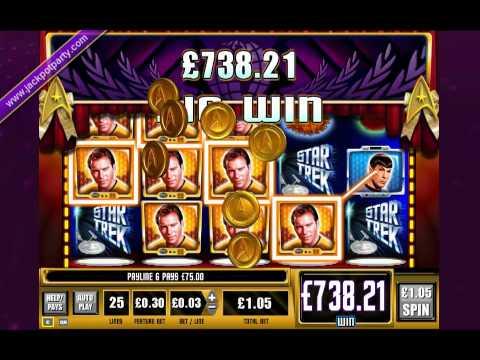 £2277 MEGA BIG WIN (2168 X STAKE) STAR TREK -- TROUBLE WITH TRIBBLES ™ AT JACKPOT PARTY
