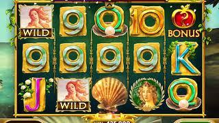 VENUS Video Slot Casino Game with a FREE SPIN BONUS