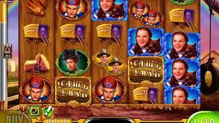WIZARD OF OZ: LEAVING KANSAS Video Slot Game with a "BIG WIN" FREE SPIN BONUS