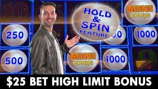 ★ Slots ★ $25 BET BONUS High Limit Magic Pearl ★ Slots ★ My BIGGEST Huff N Puff Bet Bonus EVER ★ Slo