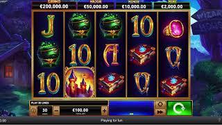 Blue Wizard Slot by Playtech