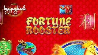 RARE BONUS! Fortune Rooster Slot - NICE SESSION, ALL FEATURES!