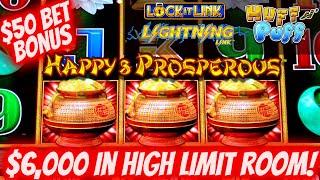 Let's Gamble $6,000 On High Limit Slot Machines & Chase That  BIG JACKPOT | SE-10 | EP-3