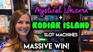 SURPRISE MASSIVE WIN! Kodiak Island Slot Machine!