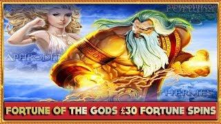 Fortune of the Gods £30 Fortune Spins