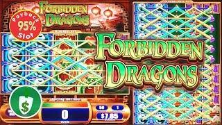 Forbidden Dragons 95% payback slot machine, bonus