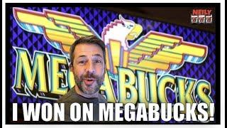 I WON BACK to BACK PROGRESSIVES on MEGABUCKS Slot Machine!!