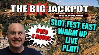 • Slot Fest East Live Play Warm Up Jackpots •