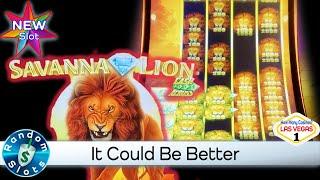 ⋆ Slots ⋆️ New - Savanna Lion Cash Across Slot Machine Feature