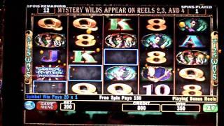 Carnival of Mystery Masquerade Bonus Slot Machine Win