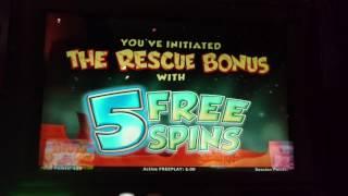 5c Maggie and the martians Slot machine Rescue bonus IGT free spins