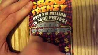 ILLINOIS LOTTERY HUGE $500 Scratch Off Winner! 15X WINNER! WIN ALL WINNER! $500 FRENZY