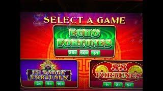 NEW SLOT ~ ECHO FORTUNES ~ HANDPAYS AND MAJOR JACKPOT