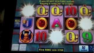 Aristocrat - Ruby Magic Slot - Mohegan Sun at Pocono Downs Casino - Wilkes Barre, PA