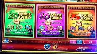 20 Free Games x 5? 5 Free Games x 30? Oriental Festival Slot Machine