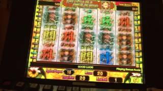 Shinobi slot machine high limit $20 bet bonus win pokie