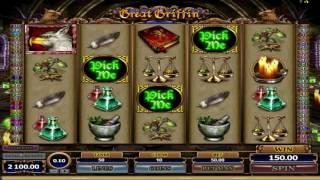 Free Great Griffin Slot by Microgaming Video Preview | HEX