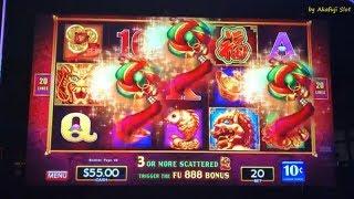 First Attempt•888 Slot Bet $2, San Manuel, Akafujislot, カジノ、スロット、カルフォルニア