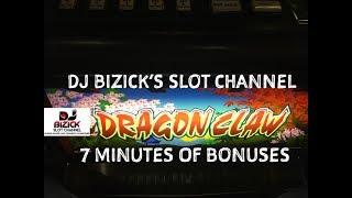 OLD SCHOOL SLOTS ~ Dragon Claw Slot Machine ~ 7 MINUTES OF BONUSES! • DJ BIZICK'S SLOT CHANNEL