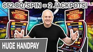 ⋆ Slots ⋆ $52.80 A Spin High-Limit Rising Fortunes ⋆ Slots ⋆ ⋆ Slots ⋆ TWO JACKPOTS for Raja
