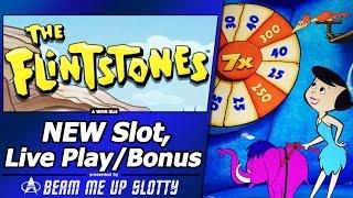 The Flintstones 3-Reel Slot - First Attempt, Live Play and Bonus Features in New WMS game