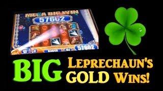 ☆ LUCKY BIG SLOT MACHINE WINS! Leprechaun's Gold Land O' Luck Slot Machine Bonus! (DProxima) ☆