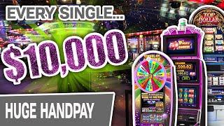 ⋆ Slots ⋆ $10,000 HANDPAYS ONLY ⋆ Slots ⋆ EVERY Time I’ve Hit a $10K Jackpot Since I FIRST STARTED!