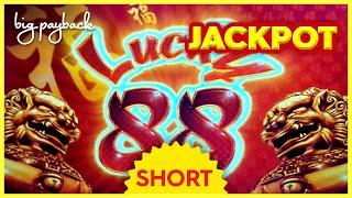 UNIQUE JACKPOT ON YOUTUBE! Lucky 88 Slot - AND THEN IT HAPPENED! #Shorts