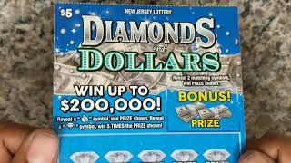 $50 New Jersey Lottery Scratch Off Session