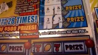 Illinois Lottery - playing 4 ($120 worth) of $30 Lottery Tickets