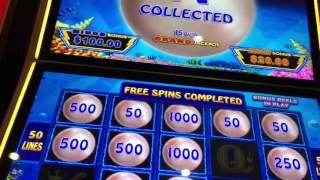 lightning Link  ~ Magic Pearl Slot Machine~ Hold & Spin Bonus ~ BIG WIN! • DJ BIZICK'S SLOT CHANNEL