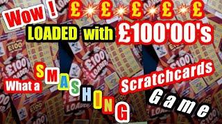 •Wow!•‍•️of a Scratchcard Game•we have Loaded up with £100,00 LOADED cards•Cash Vault.•£100,000