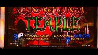 Dragon's Temple Slot Machine Bonus-Three Wild Bonus!