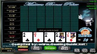 Mystery Bonus Poker 100 Hand Video Poker